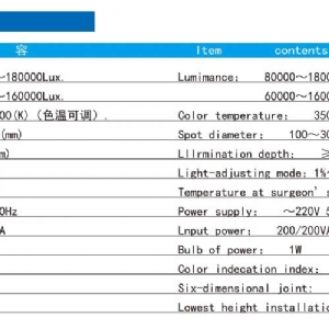 LED-500 LED手術無影燈